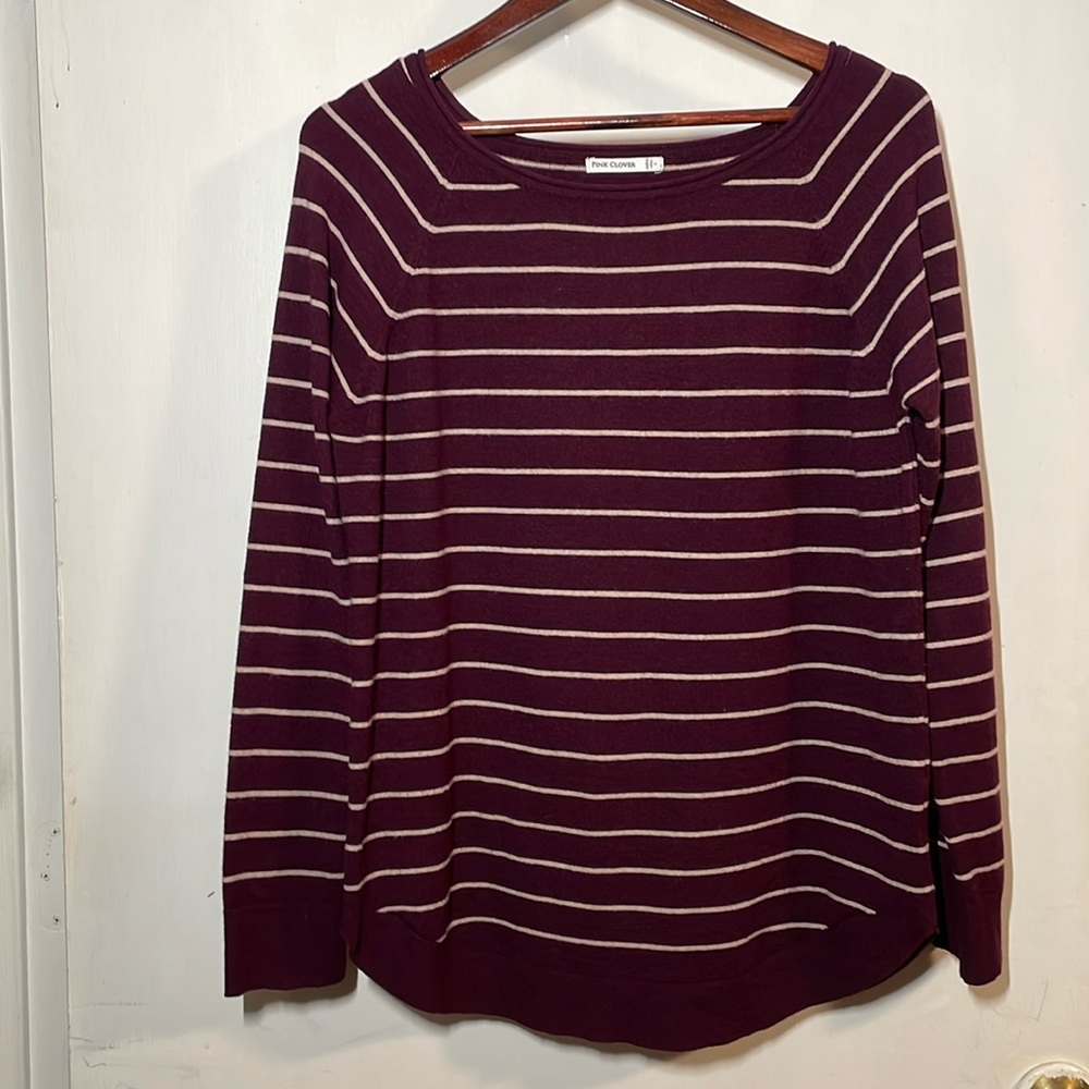 Pink Clover Sweater